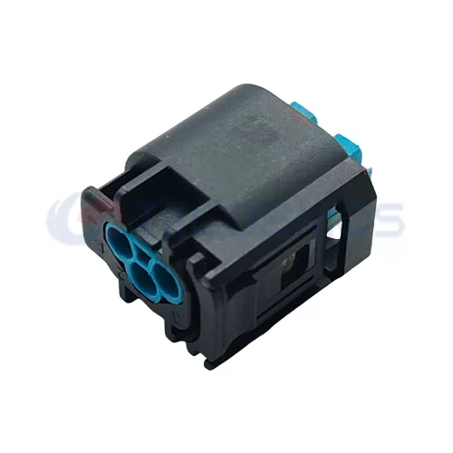 9-967081-1 Waterproof Accelerator Pedal Plug 3-Pin Female Car Wire Harness with ABS & Nylon Housing Copper Contact... - image 2